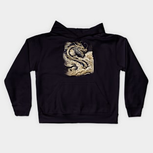 Aqua Dragon Kids Hoodie